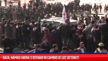 Medio Oriente, completato il rilascio dei 3 ostaggi da parte di Hamas.