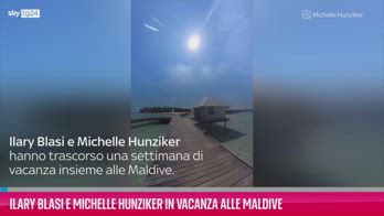 VIDEO Ilary Blasi e Michelle Hunziker, vacanza alle Maldive