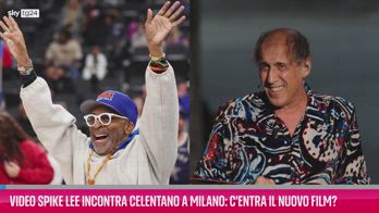 VIDEO Spike Lee incontra Celentano a Milano