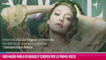 VIDEO Gigi Hadid parla di Bradley Cooper per la prima volta