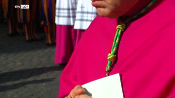 La traslazione della bara di Papa Francesco nella Basilica di San Pietro