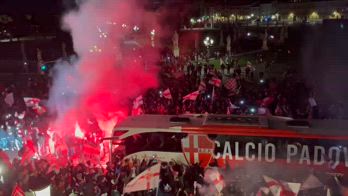 padova festa promozione serie b
