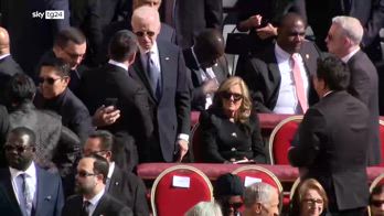 Funerali Papa, presente in forma privata ex pres. Usa Biden