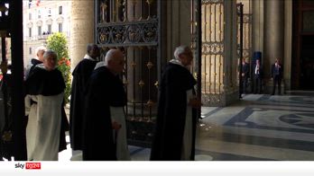 Papa Francesco, l'entrata del feretro a Santa Maria Maggiore