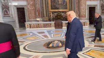 Funerali Francesco, l'incontro Trump-Zelensky