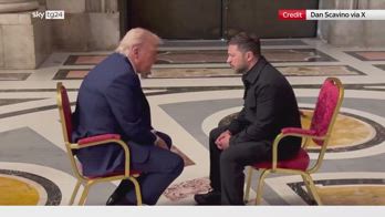L'incontro privato tra Trump e Zelensky