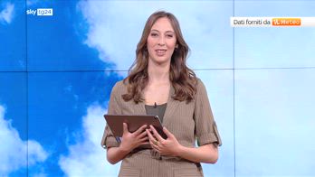 Meteo, acquazzoni e temporali verso il Centro-Sud