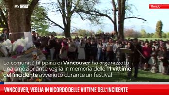 Vancouver, veglia dopo la tragedia del festival di strada