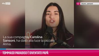 VIDEO Tommaso Paradiso è diventato papà