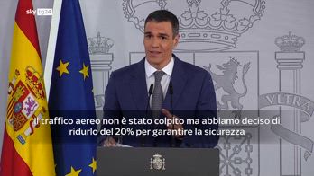Blackout Spagna, Sanchez: traffico ferroviario non riprenderà oggi