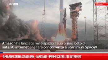 ERROR! Amazon sfida Starlink, lanciati i primi satelliti internet