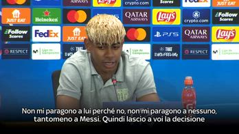 CONF YAMAL SU PARAGONE CON MESSI_2909140