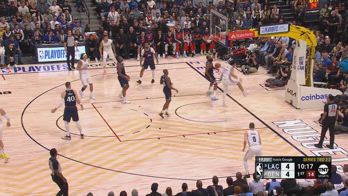 NBA, 43 punti di Jamal Murray contro i Clippers