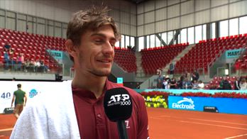 Arnaldi: "Contento dei quarti, sono stato sempre attento"