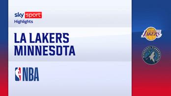 NBA Highlights: L.A. Lakers-Minnesota 96-103