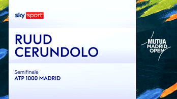Ruud-Cerundolo: highlights Atp Madrid