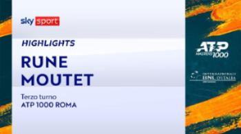 moutet rune highlights atp roma