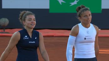 MCH MP ERRANI PAOLINI VS FERNANDEZ E PUTINTSEVA 2T ROMA MICHELA_3524793
