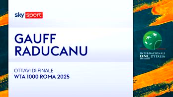 HL GAUFF-RADUCANU OF WTA ROMA_1232094
