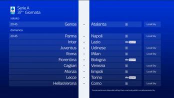 ORARI SERIE A 37^