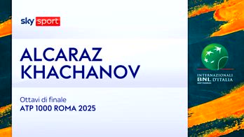 HL ALCARAZ KHACHANOV OTTAVI DI FINALE ROMA SS24 MIX_0410931