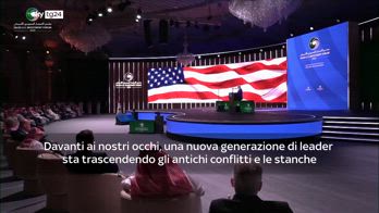 Trump: “Il futuro sia definito dal commercio, non dal caos”