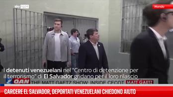 El Salvador, detenuti venezuelani deportati chiedono aiuto