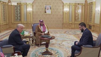 Trump, l'incontro con il Presidente della Siria Al-Sharaa