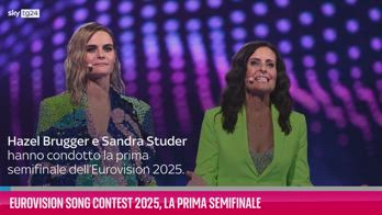 VIDEO Eurovision Song Contest 2025, la prima semifinale