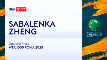 HL SABALENKA-ZHENG QF WTA ROMA_1120672
