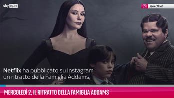 VIDEO Mercoledì 2, il ritratto della famiglia Addams
