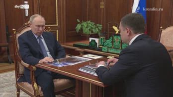 Russia, Putin incontra il capo della Banca PSB al Cremlino