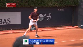 ALLENAMENTO SINNER