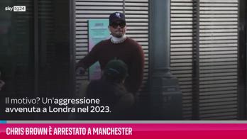 VIDEO Chris Brown è arrestato a Manchester