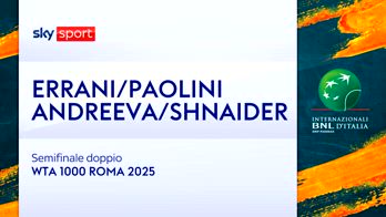 HL SEMIFINALE DOPPIO ERRANI_PAOLINI ANDREEVA_SHNAIDER MIX_2753133