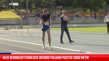 Atletica, Schwazer stabilisce record italiano master 3000 metri