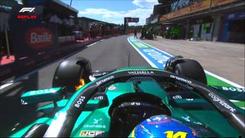 ALONSO PIT STOP