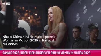 VIDEO Cannes 2025 Nicole Kidman vince premio Woman in Motion