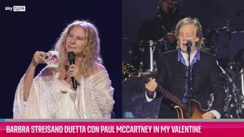 VIDEO Barbra Streisand duetta con Paul McCartney
