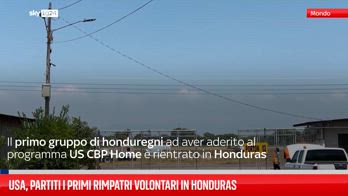USA, partiti i primi rimpatri volontari in Honduras