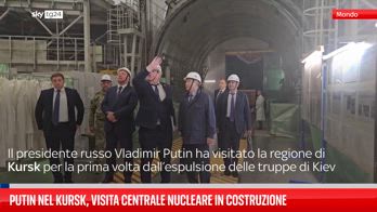 Putin nel Kursk, visita centrale nucleare in costruzione