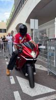 f1 gp monaco hamilton arrivo moto