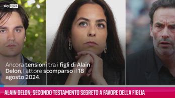 VIDEO Alain Delon, secondo testamento a favore della figlia