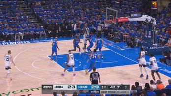 NBA, 32 punti di Anthony Edwards contro OKC