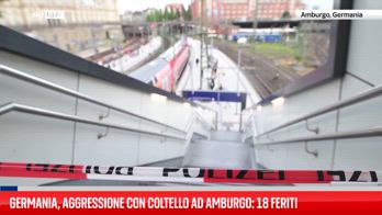 Germania, aggressione con coltello ad Amburgo: 18 feriti