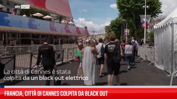 Blackout elettrico a Cannes, colpito anche festival cinema