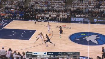 NBA, 30 punti per Anthony Edwards contro Oklahoma City