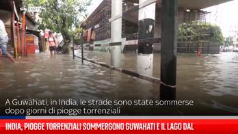 India, piogge torrenziali sommergono Guwahati e il lago Dal