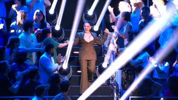 Paola Iezzi arriva in studio a X Factor 2025