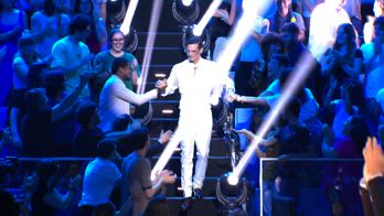 Achille Lauro arriva in studio a X Factor 2025
